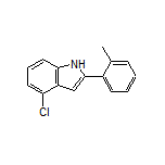 4-Chloro-2-(o-tolyl)-1H-indole