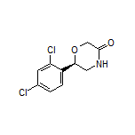 (R)-6-(2,4-Dichlorophenyl)morpholin-3-one