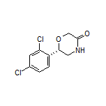 (S)-6-(2,4-Dichlorophenyl)morpholin-3-one