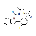 [3-(1-Boc-1H-indol-2-yl)-4-fluorophenyl](imino)(methyl)-l6-sulfanone