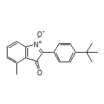 2-[4-(tert-Butyl)phenyl]-4-methyl-3-oxo-3H-indole 1-Oxide