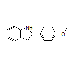 2-(4-Methoxyphenyl)-4-methylindoline
