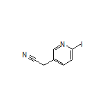 2-(6-Iodo-3-pyridyl)acetonitrile