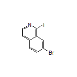 7-Bromo-1-iodoisoquinoline