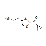 [4-(2-Aminoethyl)thiazol-2-yl](cyclopropyl)methanone