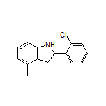 2-(2-Chlorophenyl)-4-methylindoline