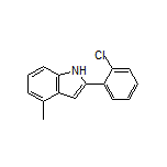2-(2-Chlorophenyl)-4-methyl-1H-indole