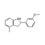 2-(3-Methoxyphenyl)-4-methylindoline