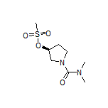 (S)-1-(Dimethylcarbamoyl)pyrrolidin-3-yl Methanesulfonate