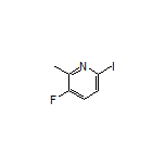 3-Fluoro-6-iodo-2-methylpyridine
