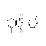 2-(3-Fluorophenyl)-4-methyl-3-oxo-3H-indole 1-Oxide