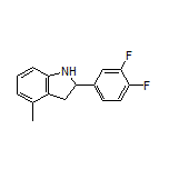 2-(3,4-Difluorophenyl)-4-methylindoline