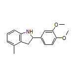 2-(3,4-Dimethoxyphenyl)-4-methylindoline