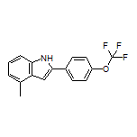 4-Methyl-2-[4-(trifluoromethoxy)phenyl]-1H-indole