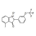 4-Methyl-3-oxo-2-[3-(trifluoromethoxy)phenyl]-3H-indole 1-Oxide