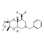 (2S,3S,4aR,8S,8aR)-6-Benzyl-8-(difluoromethyl)-2,3-dimethoxy-2,3-dimethyloctahydro-[1,4]dioxino[2,3-c]pyridine