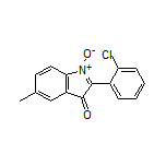 2-(2-Chlorophenyl)-5-methyl-3-oxo-3H-indole 1-Oxide
