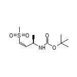 (R,Z)-N-Boc-4-(methylsulfonyl)but-3-en-2-amine