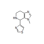 4-(3-Methyl-4,5,6,7-tetrahydro-3H-imidazo[4,5-c]pyridin-4-yl)thiazole