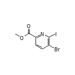 Methyl 5-Bromo-6-iodopyridine-2-carboxylate
