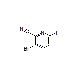 3-Bromo-6-iodopyridine-2-carbonitrile