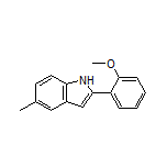 2-(2-Methoxyphenyl)-5-methyl-1H-indole