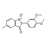 2-(3,4-Dimethoxyphenyl)-5-methyl-3-oxo-3H-indole 1-Oxide