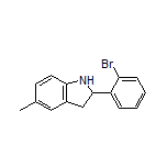 2-(2-Bromophenyl)-5-methylindoline