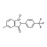5-Methyl-3-oxo-2-[4-(trifluoromethyl)phenyl]-3H-indole 1-Oxide