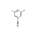 2-Iodo-6-methylisonicotinonitrile