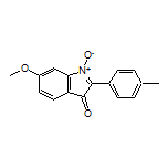 6-Methoxy-3-oxo-2-(p-tolyl)-3H-indole 1-Oxide