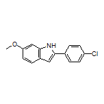 2-(4-Chlorophenyl)-6-methoxy-1H-indole
