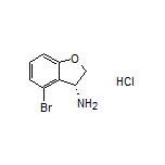 (R)-4-Bromo-2,3-dihydrobenzofuran-3-amine Hydrochloride