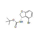 (S)-4-Bromo-N-Boc-2,3-dihydrobenzofuran-3-amine