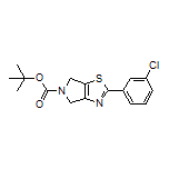 5-Boc-2-(3-chlorophenyl)-5,6-dihydro-4H-pyrrolo[3,4-d]thiazole