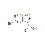 5-Bromo-1H-pyrrolo[2,3-c]pyridine-3-carboxylic Acid
