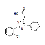 2-[2-(2-Chlorophenyl)-4-phenylthiazol-5-yl]acetic Acid