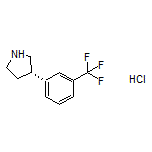 (S)-3-[3-(Trifluoromethyl)phenyl]pyrrolidine Hydrochloride