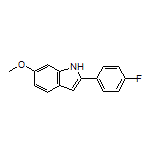 2-(4-Fluorophenyl)-6-methoxy-1H-indole