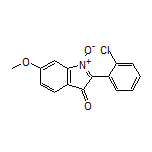 2-(2-Chlorophenyl)-6-methoxy-3-oxo-3H-indole 1-Oxide