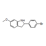 2-(4-Bromophenyl)-6-methoxyindoline
