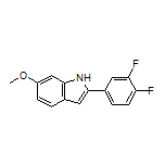 2-(3,4-Difluorophenyl)-6-methoxy-1H-indole
