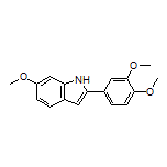 2-(3,4-Dimethoxyphenyl)-6-methoxy-1H-indole