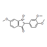 2-(3,4-Dimethoxyphenyl)-6-methoxy-3-oxo-3H-indole 1-Oxide
