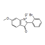 2-(2-Bromophenyl)-6-methoxy-3-oxo-3H-indole 1-Oxide