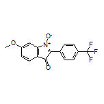 6-Methoxy-3-oxo-2-[4-(trifluoromethyl)phenyl]-3H-indole 1-Oxide