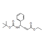 Ethyl 4-[(tert-Butoxycarbonyl)amino]-4-phenyl-2-butenoate