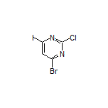4-Bromo-2-chloro-6-iodopyrimidine
