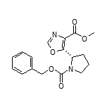 Methyl (S)-5-(1-Cbz-pyrrolidin-2-yl)oxazole-4-carboxylate