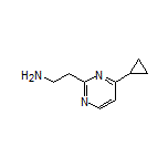 2-(4-Cyclopropylpyrimidin-2-yl)ethanamine